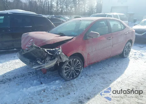 2014 Toyota Corolla S Plus z USA, uszkodzony, nr VIN 2T1BURHE1EC052929